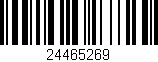 Código de barras (EAN, GTIN, SKU, ISBN): '24465269'