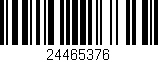 Código de barras (EAN, GTIN, SKU, ISBN): '24465376'
