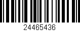 Código de barras (EAN, GTIN, SKU, ISBN): '24465436'