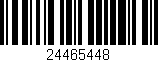 Código de barras (EAN, GTIN, SKU, ISBN): '24465448'