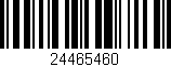 Código de barras (EAN, GTIN, SKU, ISBN): '24465460'
