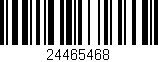 Código de barras (EAN, GTIN, SKU, ISBN): '24465468'