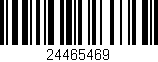 Código de barras (EAN, GTIN, SKU, ISBN): '24465469'