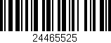 Código de barras (EAN, GTIN, SKU, ISBN): '24465525'