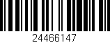 Código de barras (EAN, GTIN, SKU, ISBN): '24466147'