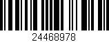 Código de barras (EAN, GTIN, SKU, ISBN): '24468978'