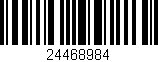 Código de barras (EAN, GTIN, SKU, ISBN): '24468984'
