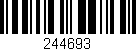 Código de barras (EAN, GTIN, SKU, ISBN): '244693'