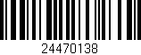 Código de barras (EAN, GTIN, SKU, ISBN): '24470138'