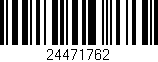 Código de barras (EAN, GTIN, SKU, ISBN): '24471762'