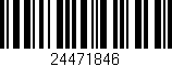 Código de barras (EAN, GTIN, SKU, ISBN): '24471846'