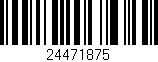 Código de barras (EAN, GTIN, SKU, ISBN): '24471875'
