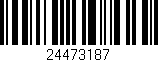 Código de barras (EAN, GTIN, SKU, ISBN): '24473187'