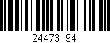 Código de barras (EAN, GTIN, SKU, ISBN): '24473194'
