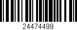 Código de barras (EAN, GTIN, SKU, ISBN): '24474499'