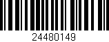 Código de barras (EAN, GTIN, SKU, ISBN): '24480149'