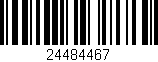 Código de barras (EAN, GTIN, SKU, ISBN): '24484467'