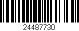 Código de barras (EAN, GTIN, SKU, ISBN): '24487730'