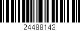 Código de barras (EAN, GTIN, SKU, ISBN): '24488143'