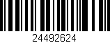 Código de barras (EAN, GTIN, SKU, ISBN): '24492624'