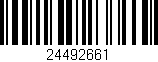 Código de barras (EAN, GTIN, SKU, ISBN): '24492661'