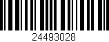 Código de barras (EAN, GTIN, SKU, ISBN): '24493028'