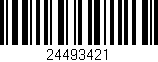 Código de barras (EAN, GTIN, SKU, ISBN): '24493421'