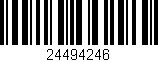 Código de barras (EAN, GTIN, SKU, ISBN): '24494246'