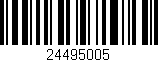 Código de barras (EAN, GTIN, SKU, ISBN): '24495005'