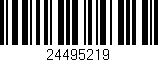 Código de barras (EAN, GTIN, SKU, ISBN): '24495219'