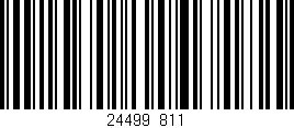 Código de barras (EAN, GTIN, SKU, ISBN): '24499/811'