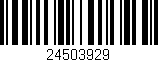 Código de barras (EAN, GTIN, SKU, ISBN): '24503929'