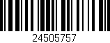 Código de barras (EAN, GTIN, SKU, ISBN): '24505757'