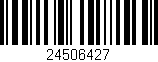 Código de barras (EAN, GTIN, SKU, ISBN): '24506427'