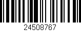 Código de barras (EAN, GTIN, SKU, ISBN): '24508767'