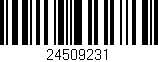 Código de barras (EAN, GTIN, SKU, ISBN): '24509231'