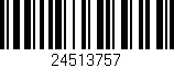 Código de barras (EAN, GTIN, SKU, ISBN): '24513757'