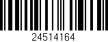 Código de barras (EAN, GTIN, SKU, ISBN): '24514164'