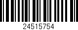 Código de barras (EAN, GTIN, SKU, ISBN): '24515754'