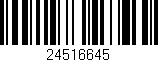 Código de barras (EAN, GTIN, SKU, ISBN): '24516645'
