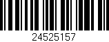 Código de barras (EAN, GTIN, SKU, ISBN): '24525157'