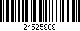 Código de barras (EAN, GTIN, SKU, ISBN): '24525909'