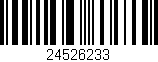Código de barras (EAN, GTIN, SKU, ISBN): '24526233'