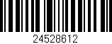Código de barras (EAN, GTIN, SKU, ISBN): '24528612'
