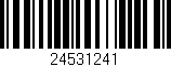 Código de barras (EAN, GTIN, SKU, ISBN): '24531241'