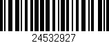 Código de barras (EAN, GTIN, SKU, ISBN): '24532927'