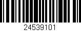 Código de barras (EAN, GTIN, SKU, ISBN): '24539101'