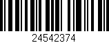 Código de barras (EAN, GTIN, SKU, ISBN): '24542374'