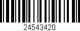 Código de barras (EAN, GTIN, SKU, ISBN): '24543420'