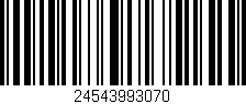 Código de barras (EAN, GTIN, SKU, ISBN): '24543993070'